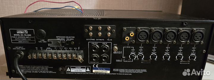 Усилитель PA-4000 Inter-M