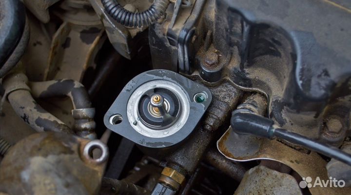 Замена термостата Audi A6 2004-2008