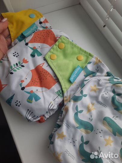 Подгузники многоразовые Happi Flute, GlorYes