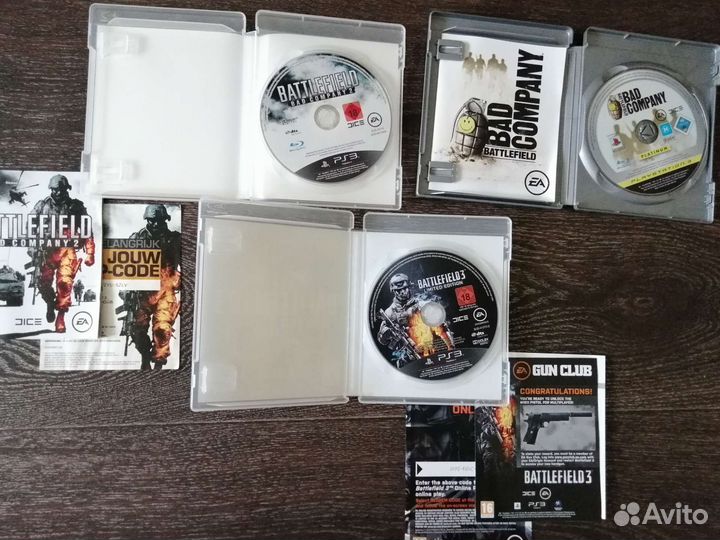 Battlefield. Коллекция из 3х дисков PS3