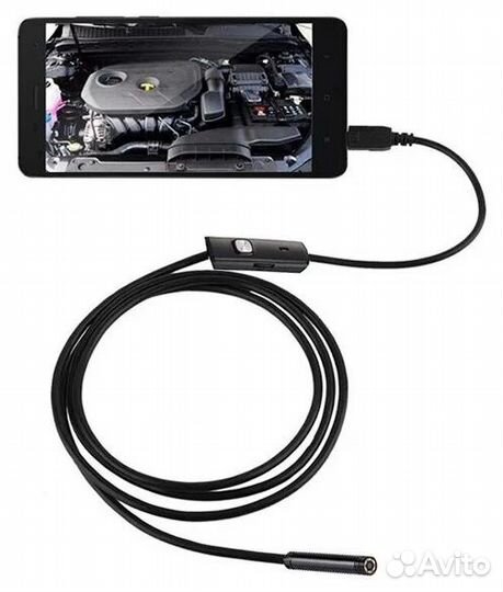 Эндоскоп USB для смартфонов OT-SME11 (640x480, 1m)