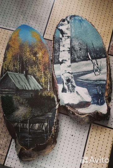 Картина,панно из самоцветов.Авторская работа