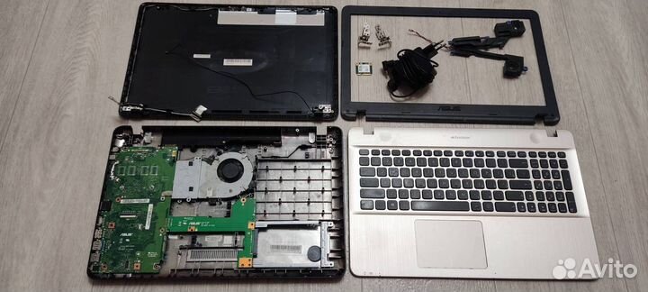 Ноутбук asus X541SA-XX327T на разбор