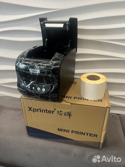 Термопринтер Xprinter 365b и Этикетки 58х40- 700шт