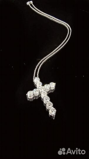 Бриллиантовый крест graff 3.33 карат