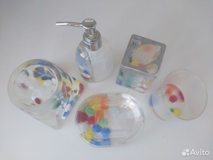 Набор для ванной комнаты 5 предметов
