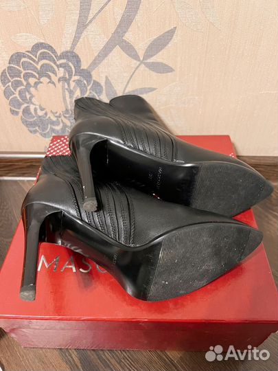 Ботильоны натуральная кожа mascotte 38