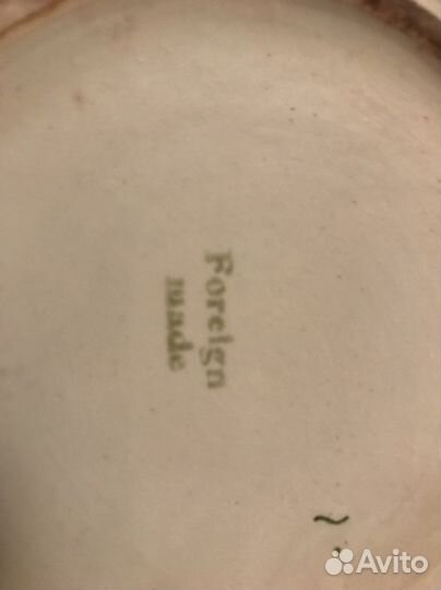 Кувшин старинный фаянсовый Foreign made