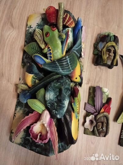 Картина резная из дерева