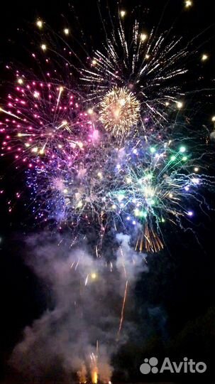 Салют, фейерверк на любое мероприятие