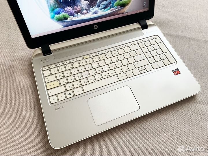 Быстрый ноутбук HP A8-6410 / 8GB / SSD NEW