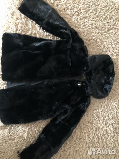Шуба норковая 46 48 черная автоледи
