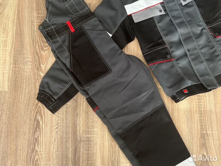 Костюм рабочий Полином серый. Спецодежда. Форма