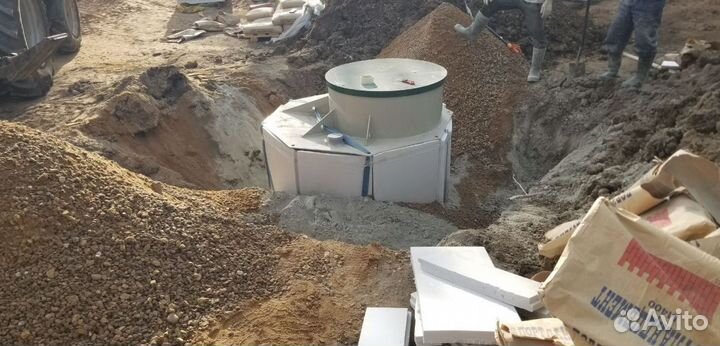 Септик под ключ в рассрочку