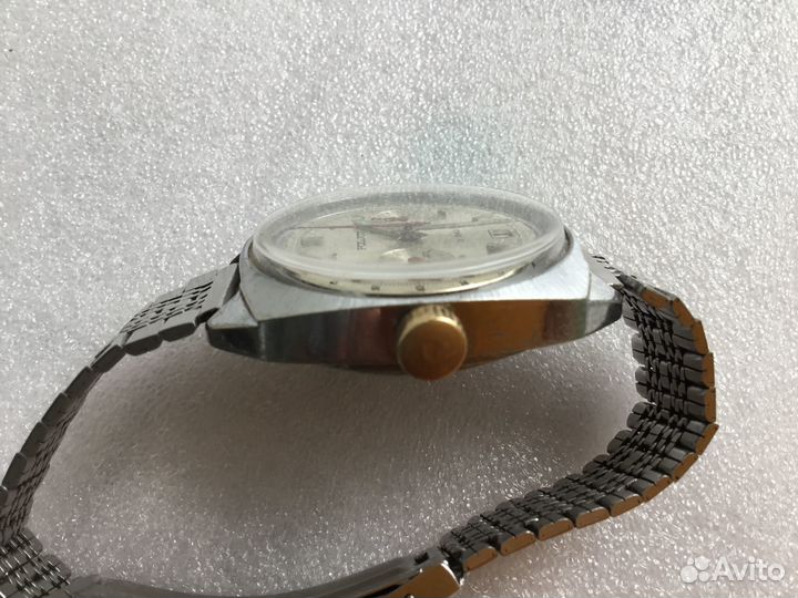 Мужские наручные часы механика Полёт, хронограф