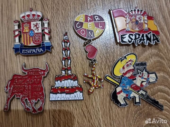 Магниты из Испании, Франции, Австрии, Боливии