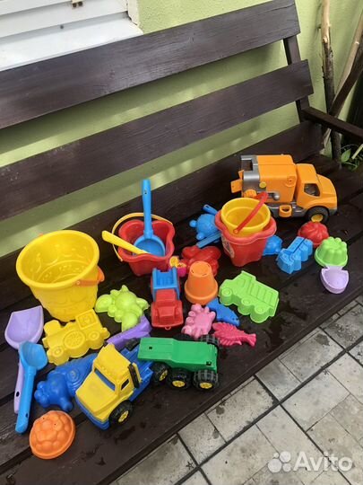 Игрушки для песка и песочницы