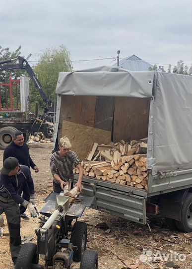 Дрова березовые колотые