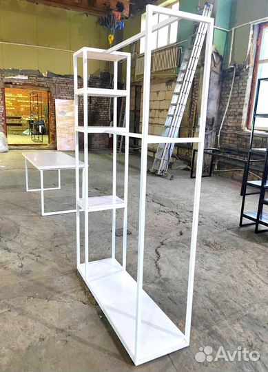 Вешалка для одежды двухярусная