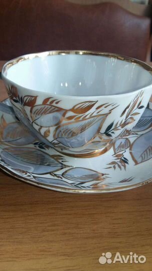 Чайная пара,фарфор,сервиз 