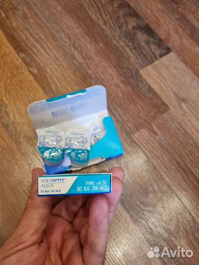 Линзы контактные