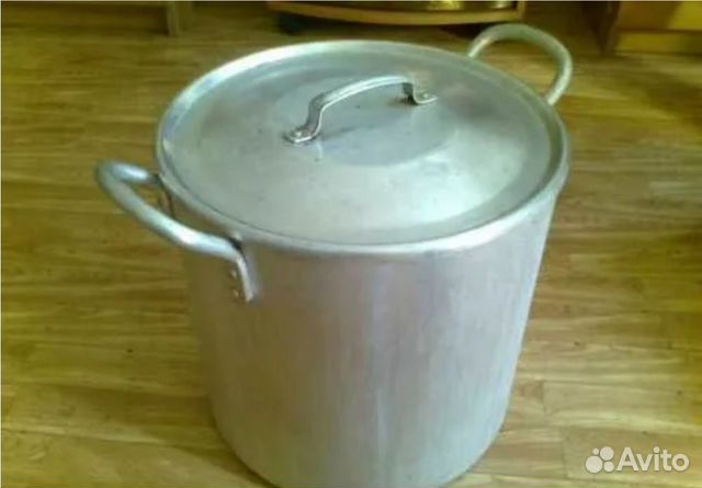 Кастрюли 30, 50 литров б/у