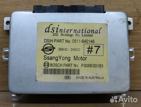 Блок управления АКПП SsangYong 36600-34000