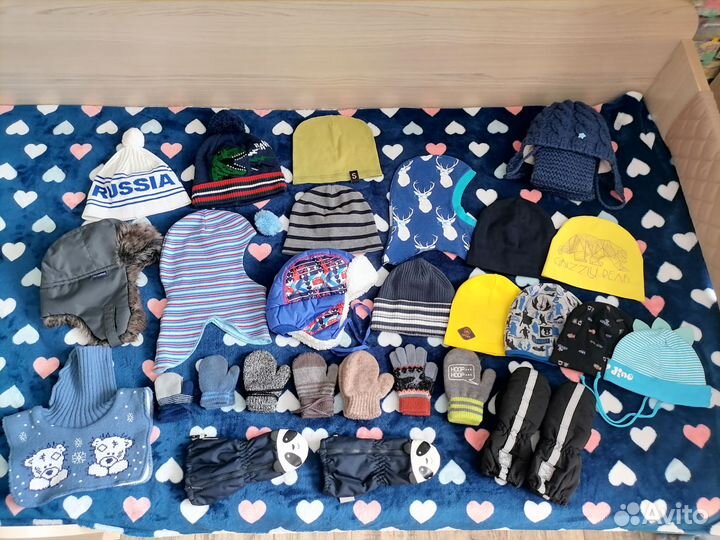 Шапки детские, 44-50р