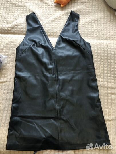 Кожаный сарафан befree