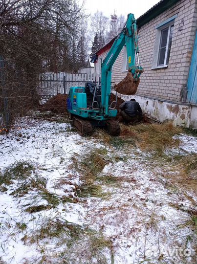 Услуги мини экскаватора
