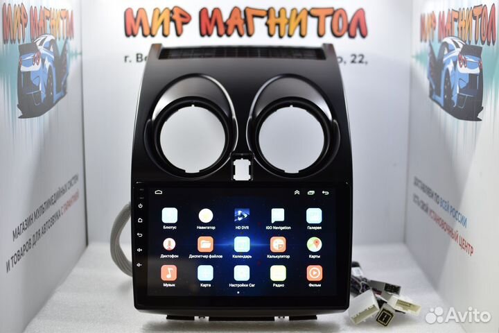 Магнитола Nissan Qashqai J10 Android