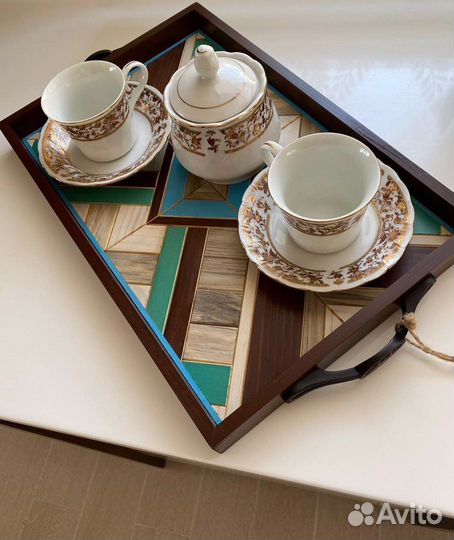 Поднос с ручками