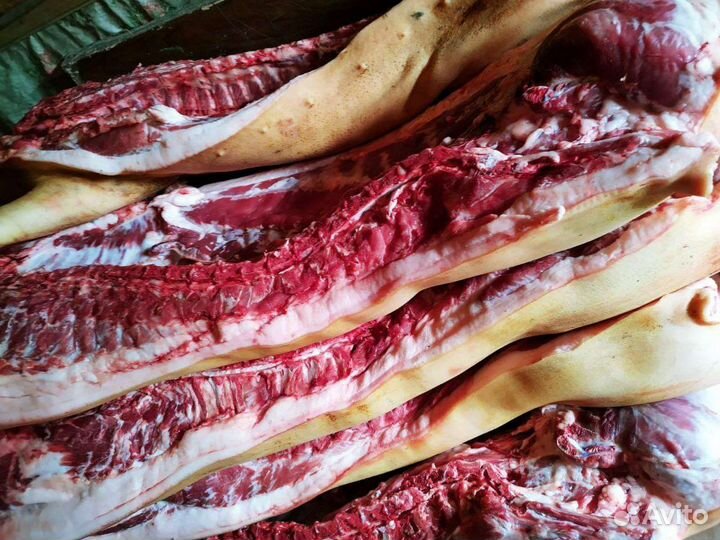 Мясо свинины в полутушах