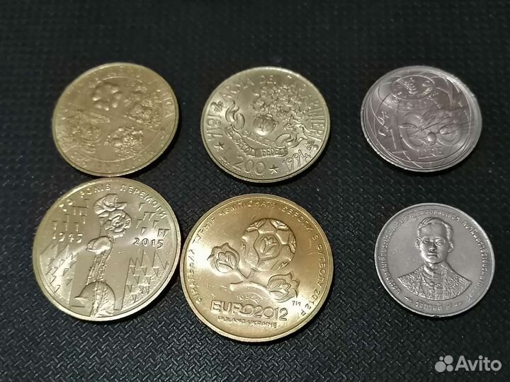 Иностранные юбилейные монеты