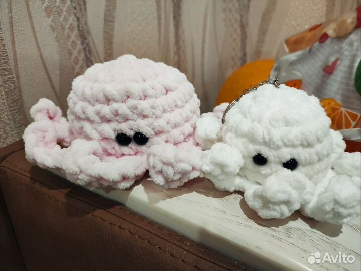Вязаные игрушки ручной работы