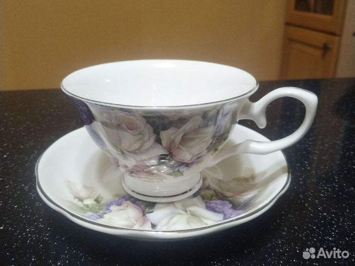 Чайная пара Розы