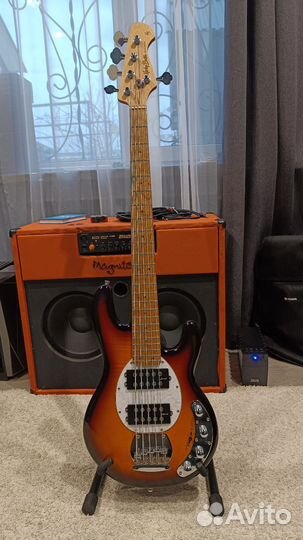 Бас гитара 5 струн Harley Benton mm-85a