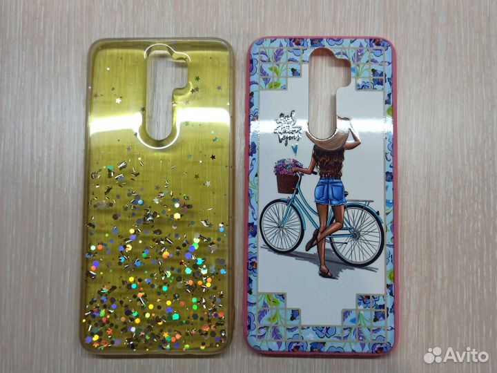 2 чехла на Xiaomi note 8 pro