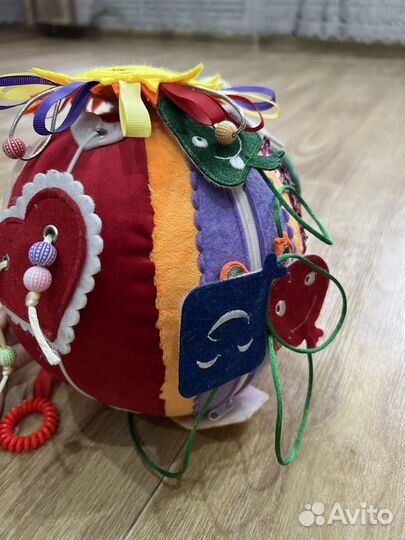 Бизиборд мягкий