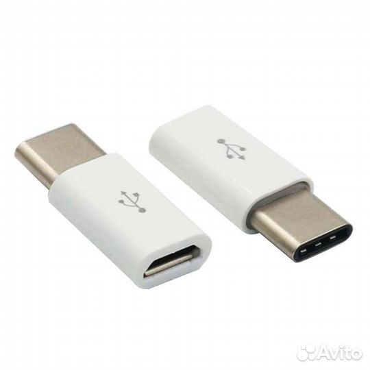 Переходник micro Usb на TypeC и Кабели microUSB