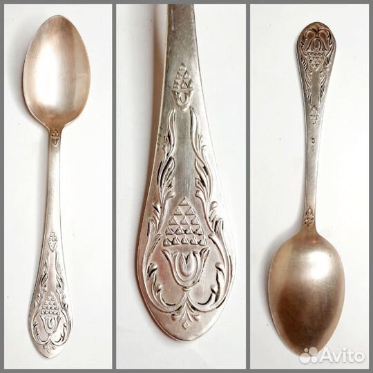 Ложка столовая серебряная 875пр