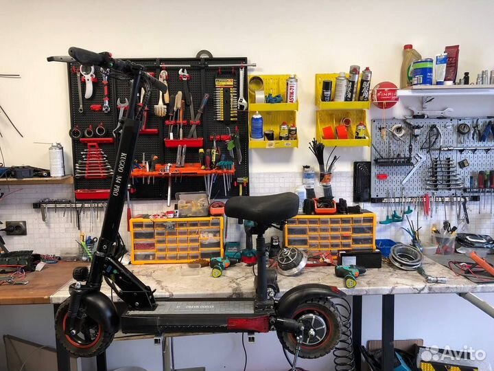 Ремонт электросамокатов, сервис, тюнинг