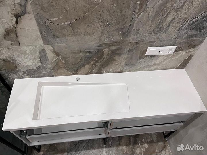 Искусственный камень и кварц. агломерат