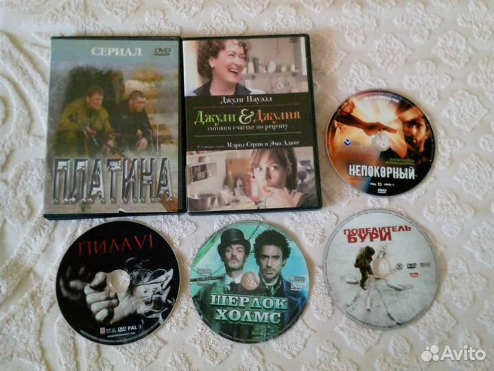 Кинофильмы на DVD диске 24шт