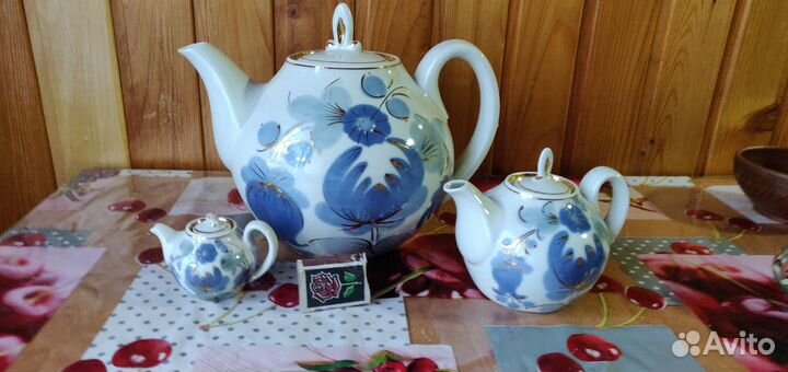 Чайник заварочный фарфоровый СССР