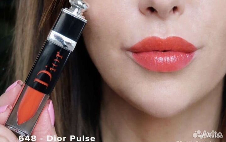 Жидкая помада dior