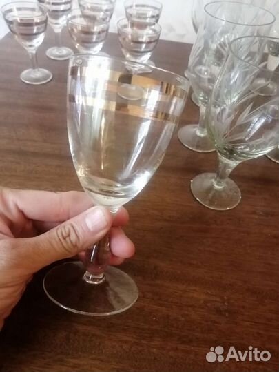 Фужеры, рюмки СССР