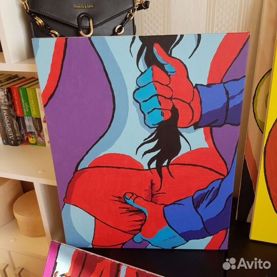 Картины эротика. Акрилом на холсте