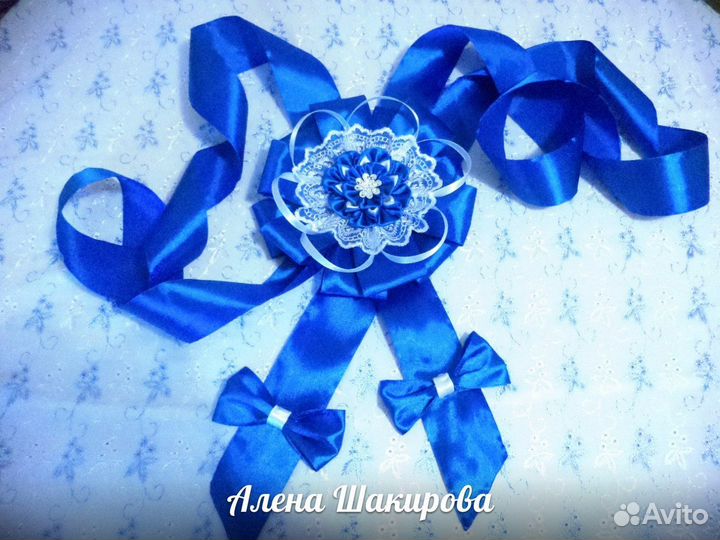 Бант на выписку из роддома