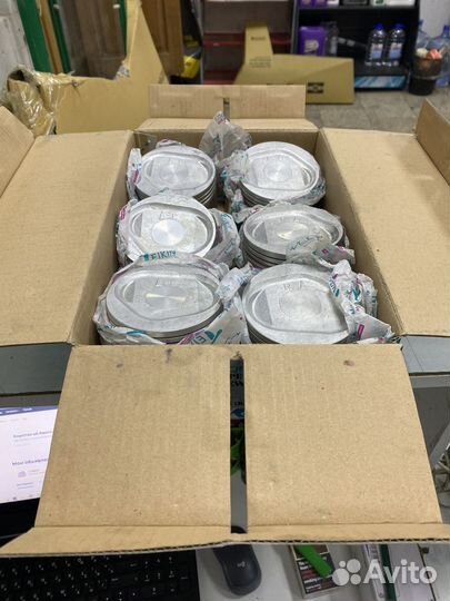 Поршень без колец Mitsubishi 6G72 NEW d91.1+0.50 T